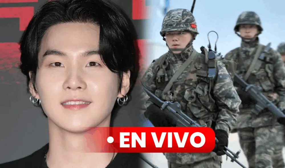 Suga será el tercer miembro de BTS en el servicio militar tras Jin y J-Hope. Foto: composición LR/Hybe/Naver Suga será el tercer miembro de BTS en el servicio militar tras Jin y J-Hope. Foto: composición LR/Hybe/Naver