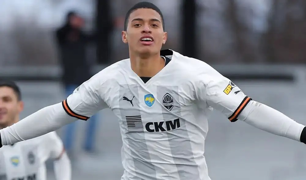 El venezolano Kevin Kesly debutó con gol en la Champions League con el Shakhtar Donetsk. Foto: Shakhtar Donetsk El venezolano Kevin Kesly debutó con gol en la Champions League con el Shakhtar Donetsk. Foto: Shakhtar Donetsk