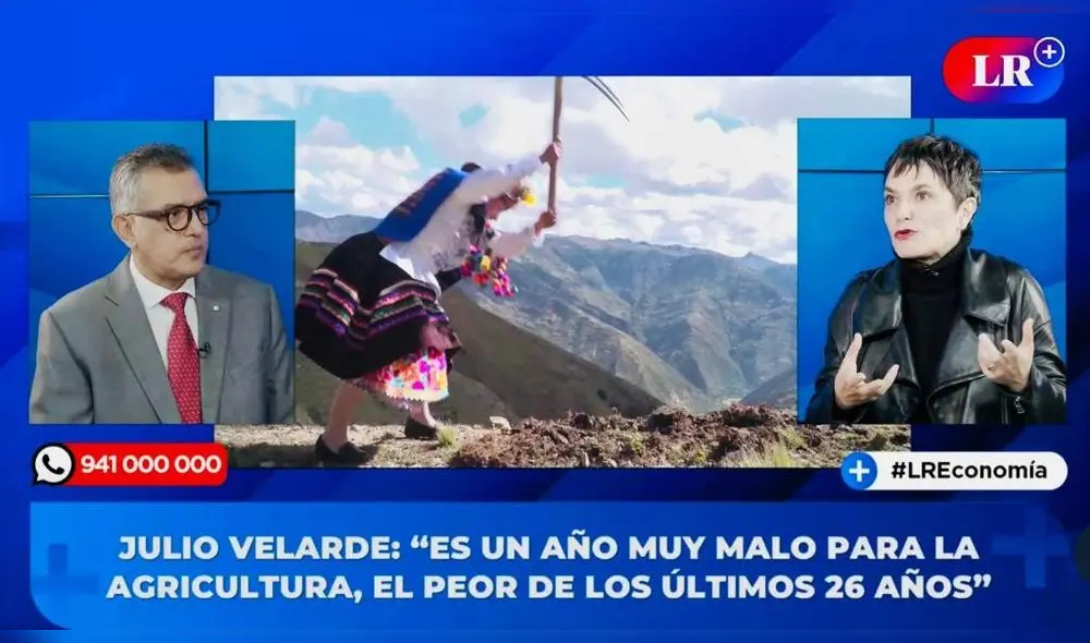 Entrevista a Mariana Escobar, representante de la FAO en el Perú, por Rumi Cevallos. Foto: Captura. Entrevista a Mariana Escobar, representante de la FAO en el Perú, por Rumi Cevallos. Foto: Captura.