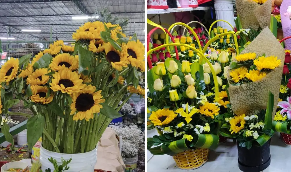 Existe una gran variedad de precios para que le regales flores a esa persona especial. Foto: composición LR
