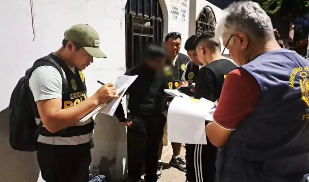 Policía y Fiscalía procedieron a la detención de sujeto. Foto: La República