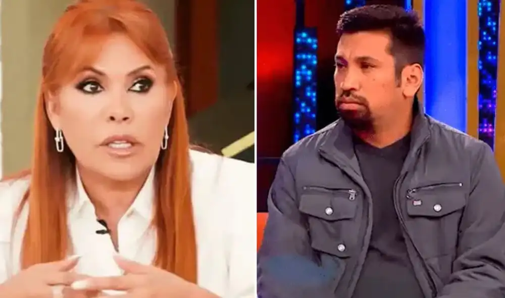 Aldo Miyashiro amenazó con demandar a Fiorella Retiz y Magaly Medina sino se rectificaban de las opiniones expresadas en su contra. Foto: Composición LR/Captura Youtube/Captura América TV