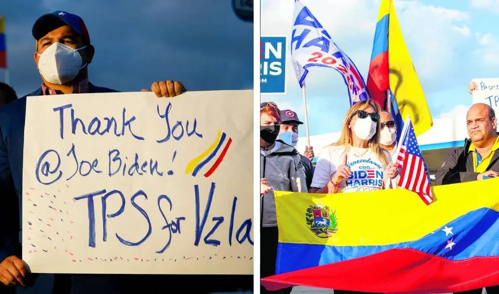 Únicamente se beneficiaran los venezolanos que hayan estado en el país desde el 31 de julio de 2023. Foto: composiciónLR/CNN/El Nuevo Herald