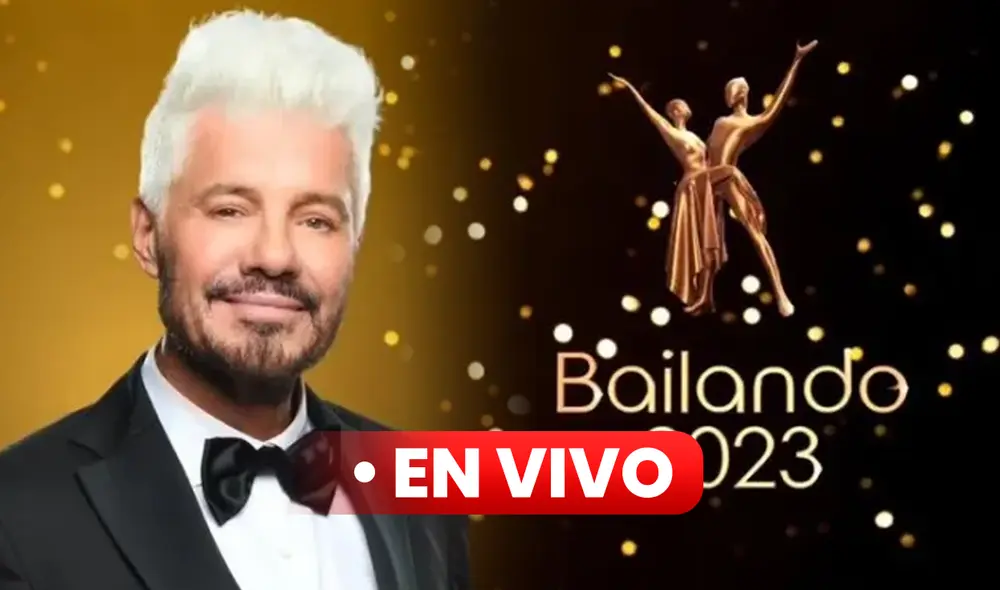 Marcelo Tinelli en 'Bailando 2023'. Foto: composición LR/América TV