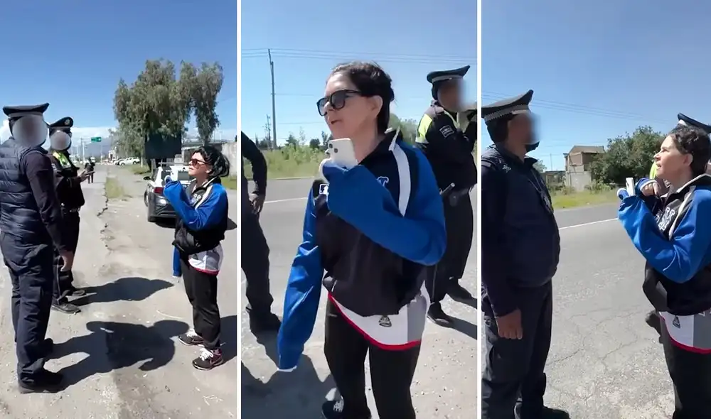 Alcaldesa se disfrazó para corroborar que sus policías estaban sobornando a algunos conductores. Foto: composición de Jazmin Ceras/LR/@AztecaNoticias Alcaldesa se disfrazó para corroborar que sus policías estaban sobornando a algunos conductores. Foto: composición de Jazmin Ceras/LR/@AztecaNoticias