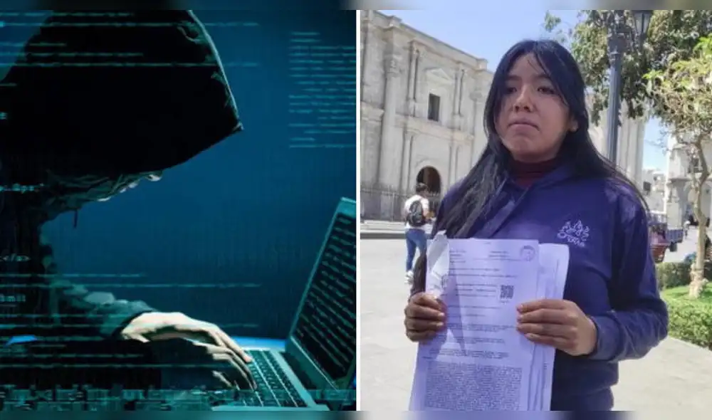 Joven arequipeña es acusada de estafa tras perder su DNI. Foto: composición LR/La República