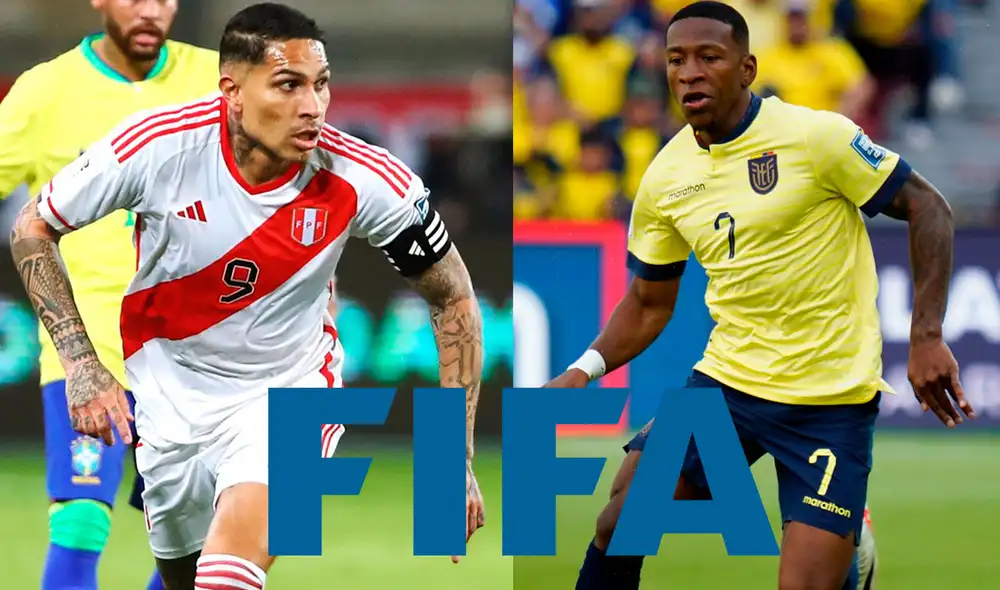 Perú tiene 1punto en las Eliminatorias, mientras que Ecuador tiene 0. Foto: composición/FPF/EFE Perú tiene 1punto en las Eliminatorias, mientras que Ecuador tiene 0. Foto: composición/FPF/EFE