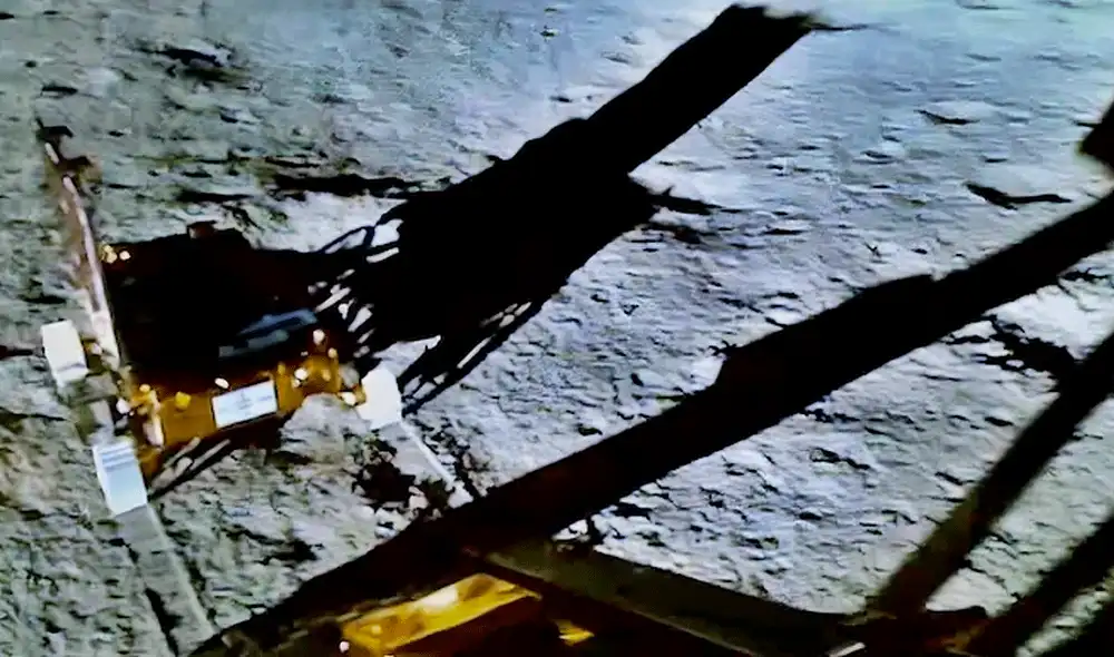 No hay comunicación con los vehículos de la India en la Luna desde el 4 de septiembre. Foto: ISRO