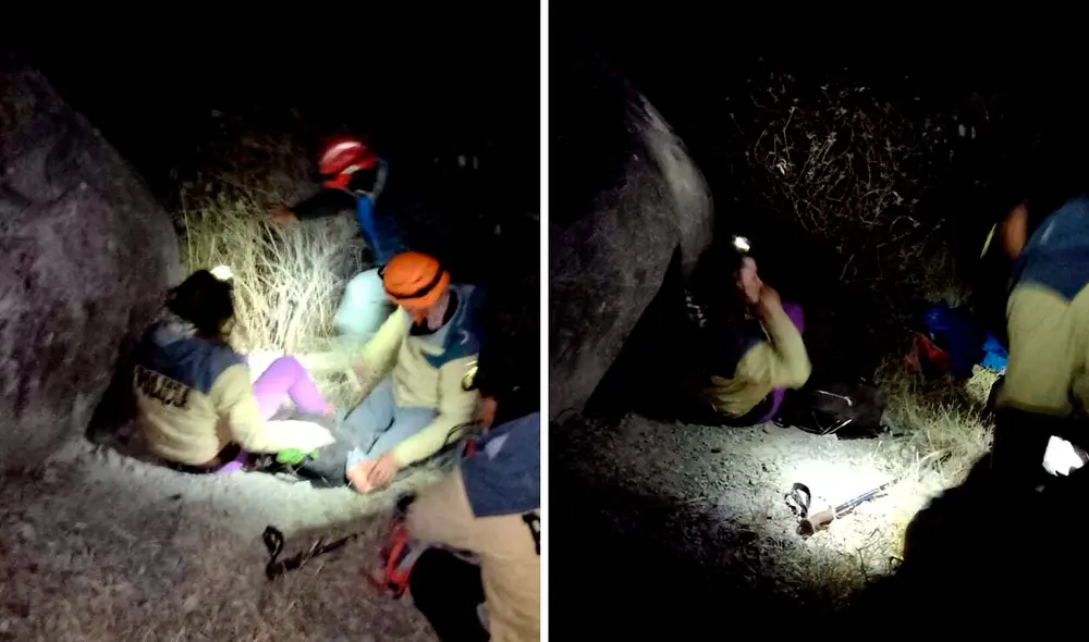 Turista extranjera recobió los primeros auxilios. Foto: composición LR