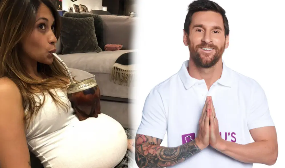 Antonela Roccuzzo embarazada del tercer hijo de Lionel Messi. Foto: composición LR/Instagram