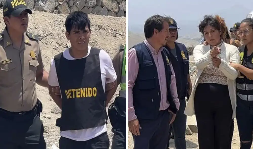 Cynthia Ventura y Óscar Ramírez realizaron reconstrucción de los hechos. Foto: Nota Informativa Chimbote