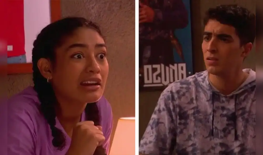 July imita a Joel para que 'Jimmy' no se sienta solo en su cuarto. Foto: captura de América TV July imita a Joel para que 'Jimmy' no se sienta solo en su cuarto. Foto: captura de América TV