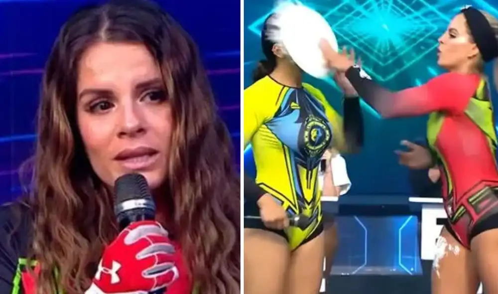 Alejandra Baigorria fue acusada por Onelia Molina de tener una actitud "muy brusca" en una de las competencias de 'EEG'. Foto: composición LR/captura de América TV Alejandra Baigorria fue acusada por Onelia Molina de tener una actitud "muy brusca" en una de las competencias de 'EEG'. Foto: composición LR/captura de América TV