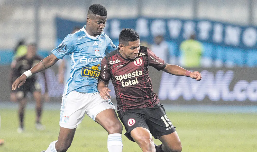 Disputa. Universitario y Cristal son dos de los cuatros equipos que no se dan tregua en su objetivo por alcanzar el Clausura. Foto: Luis Jiménez/La República