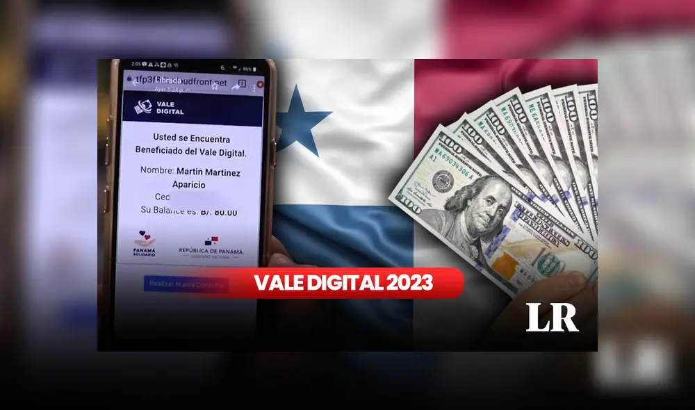 El pago del Vale Digital de septiembre ya inició. Foto: composición LR/TKambio/ Pinterest/ Telemetro