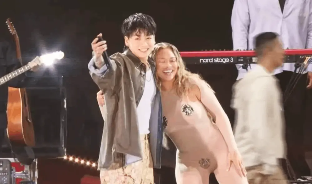 La sorpresa de Global Citizen Festival 2023: Jungkook de BTS y Latto juntos en vivo por primera vez. Foto: captura YouTube / Global Citizen Festival La sorpresa de Global Citizen Festival 2023: Jungkook de BTS y Latto juntos en vivo por primera vez. Foto: captura YouTube / Global Citizen Festival