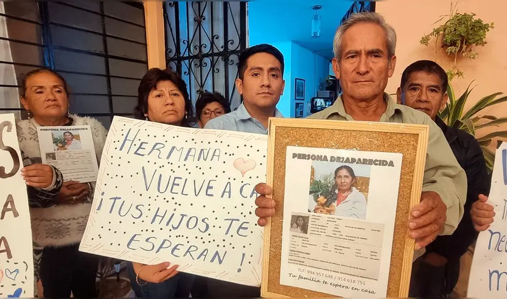 Familia presume que se trataría de una extorsión contra Mercedes. Foto y video: Miriam Torres/ La República Familia presume que se trataría de una extorsión contra Mercedes. Foto y video: Miriam Torres/ La República