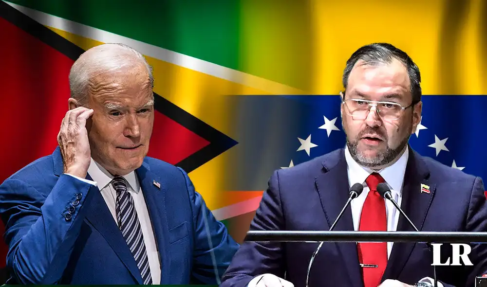El canciller de Venezuela, Yván Gil, indicó que EE. UU. "quiere apropiarse" de recursos petroleros de su país. Foto: composición LR/AFP El canciller de Venezuela, Yván Gil, indicó que EE. UU. "quiere apropiarse" de recursos petroleros de su país. Foto: composición LR/AFP