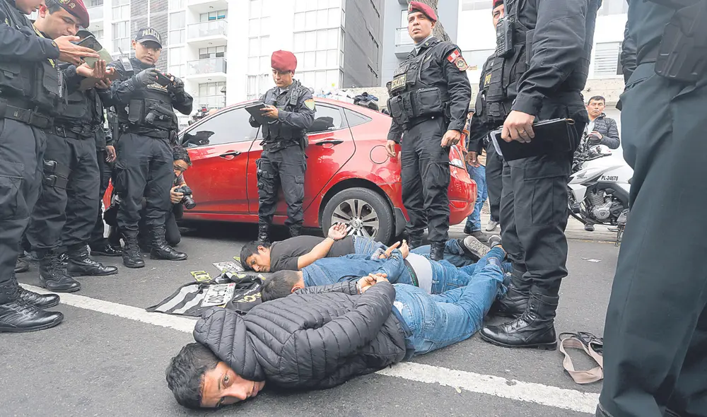 Delincuencia. Expertos no creen que cambios normativos puedan tener incidencia en el combate efectivo contra la inseguridad ciudadana. Foto: difusión