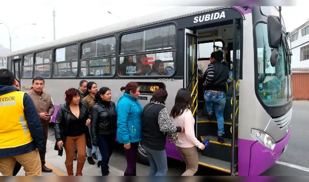 La ATU lanzó la promoción de "Aquisito nomás". Foto: ATU