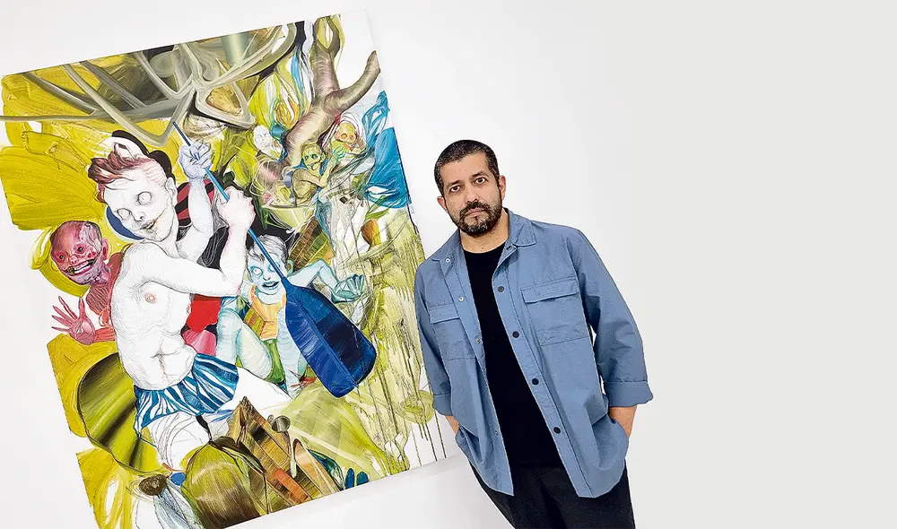 José Luis Carranza, artista. Foto: difusión José Luis Carranza, artista. Foto: difusión