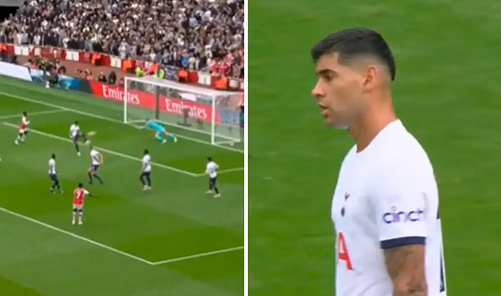 'Cuti' Romero es titular en el Tottenham Hotspur. Foto: captura de ESPN | Video: ESPN