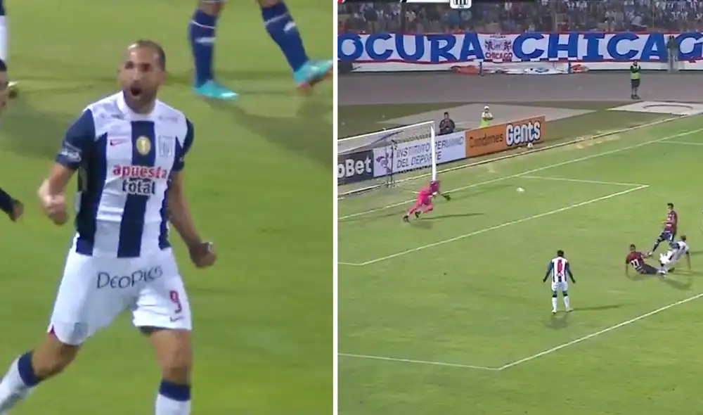 Hernán Barcos es el goleador de Alianza en el torneo. Foto: GolPerú Hernán Barcos es el goleador de Alianza en el torneo. Foto: GolPerú