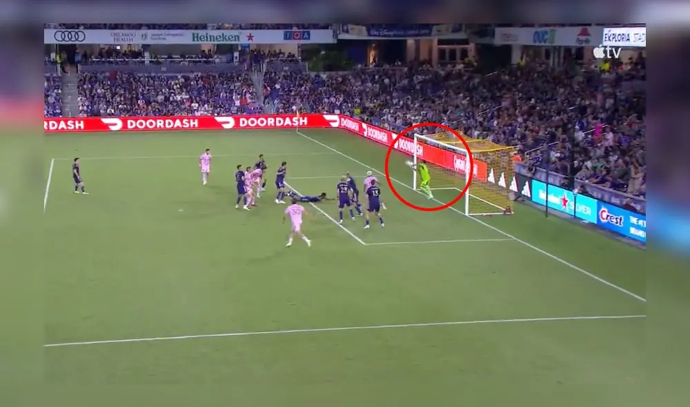 Pedro Gallese es titular en el Orlando City vs. Inter Miami por la MLS. Foto: captura de Apple Pedro Gallese es titular en el Orlando City vs. Inter Miami por la MLS. Foto: captura de Apple