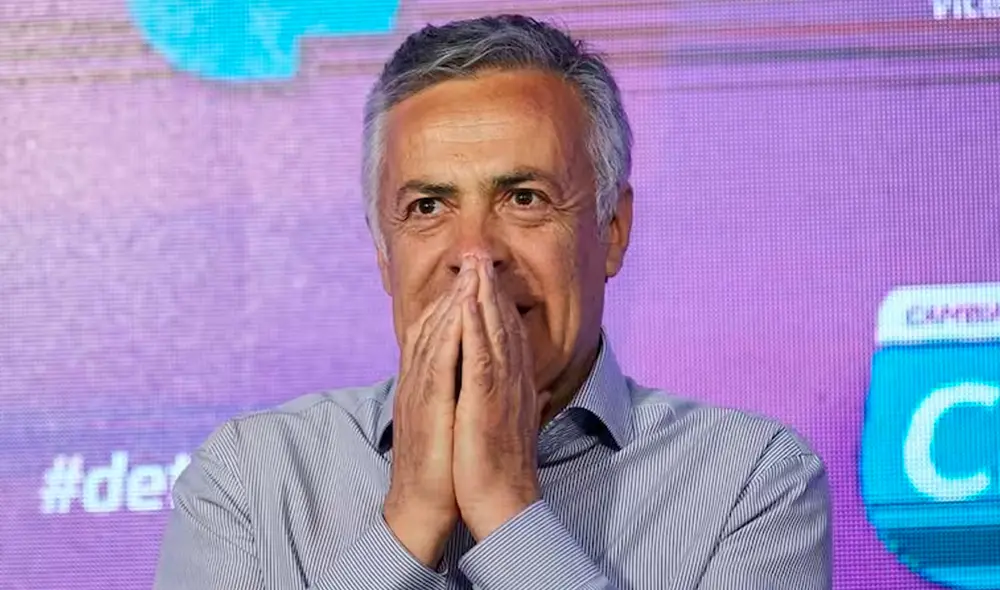 Alfredo Cornejo se impuso por 10 puntos sobre su contrincante Omar de Marchi. Foto: La Nación Alfredo Cornejo se impuso por 10 puntos sobre su contrincante Omar de Marchi. Foto: La Nación