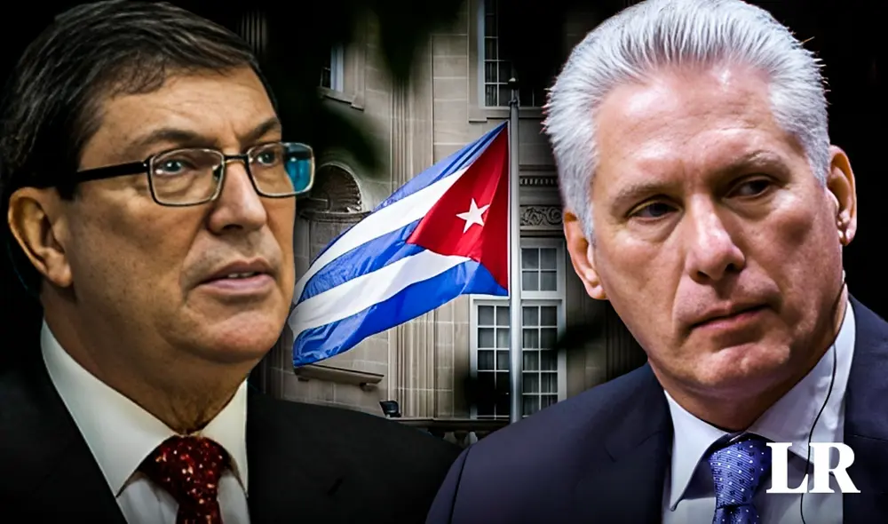 El canciller Bruno Rodríguez recordó que sería el “segundo ataque violento contra la sede diplomática en Washington”. Foto: composición de Fabrizio Oviedo/AFP/CNN