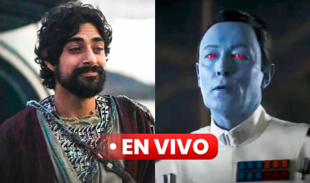 Ezra Bridger y el Gran Almirante Thrawn reaparecieron en el capítulo 6 de 'Ahsoka'. Foto: composición LR/Disney Ezra Bridger y el Gran Almirante Thrawn reaparecieron en el capítulo 6 de 'Ahsoka'. Foto: composición LR/Disney