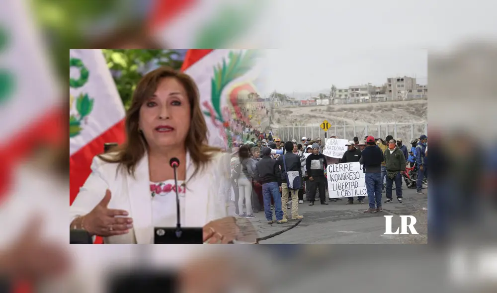 Prefecta confirma protestas contra Dina Boluarte en Arequipa. Foto: composición LR