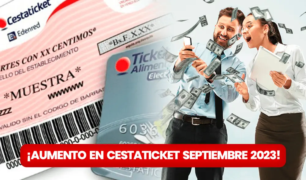 Revisa AQUÍ todo lo referente al último pago de septiembre del Cestaticket en Venezuela. Foto: composición LR/Freepik/Desde La Plaza/PNG EGG Revisa AQUÍ todo lo referente al último pago de septiembre del Cestaticket en Venezuela. Foto: composición LR/Freepik/Desde La Plaza/PNG EGG