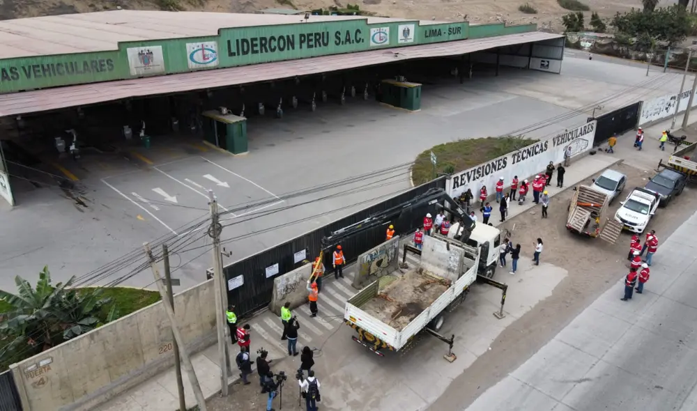 En el 2021, la entiedad llevó a cabo la clausura de Lidercon en sus sedes de SJL, Ate, VES y Cercado de Lima. Foto: Sutrán