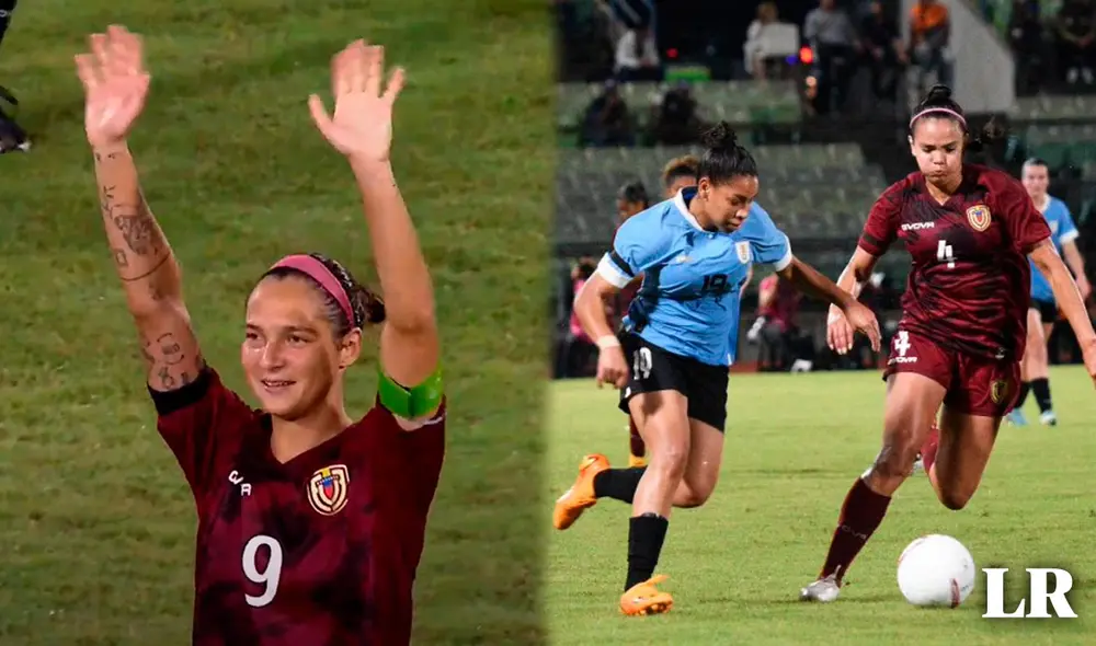 La Vinotinto se impuso en los dos amistosos disputados ante la Celeste. Foto: composición LR / La Vinotinto TV / AUF La Vinotinto se impuso en los dos amistosos disputados ante la Celeste. Foto: composición LR / La Vinotinto TV / AUF