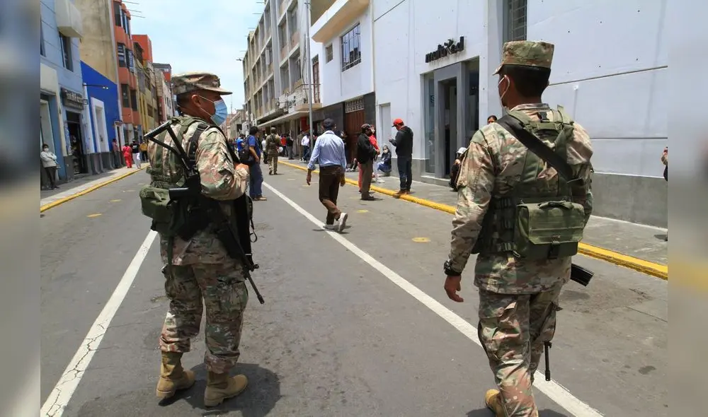 Reiteran pedido. Las autoridades trujillanas y liberteñas, al igual que la población, exigen que los soldados patrullen calles. Foto: La República