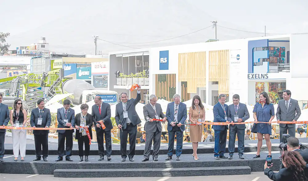 Evento. La convención minera se lleva a cabo en Cerro Juli de Arequipa y va hasta el 29 de setiembre. Hoy asistirá el premier. Foto: Rodrigo Talavera/La República