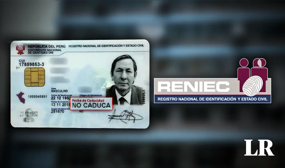 Reniec emite DNI con vigencia indefinida para adultos mayores. Foto: Composición Andina/Reniec