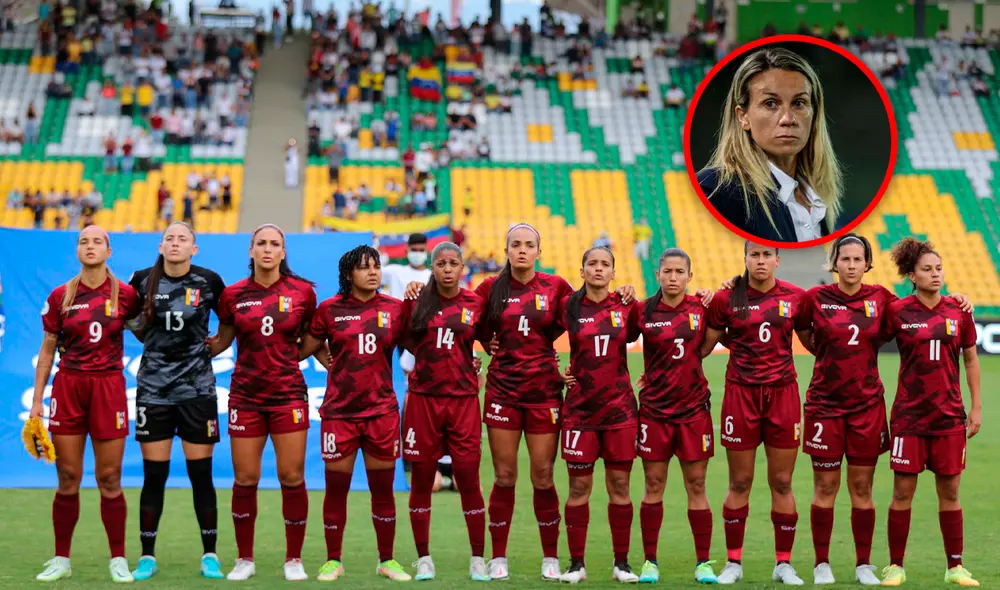 Pamela Conti fue presentada oficialmente el 17 de octubre de 2019 como entrenadora de la Vinotinto. Foto: composición LR/FemeninoFVF/X/Conmebol