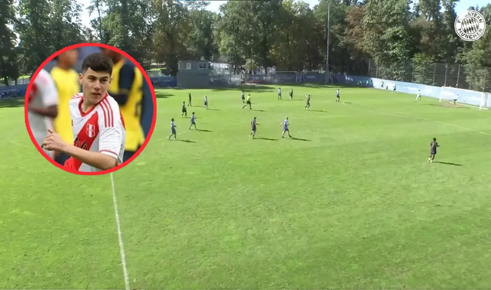 Felipe Chávez milita en el FC Bayern Múnich es un futbolista peruano-alemán categoría 2007. Foto: composición LR