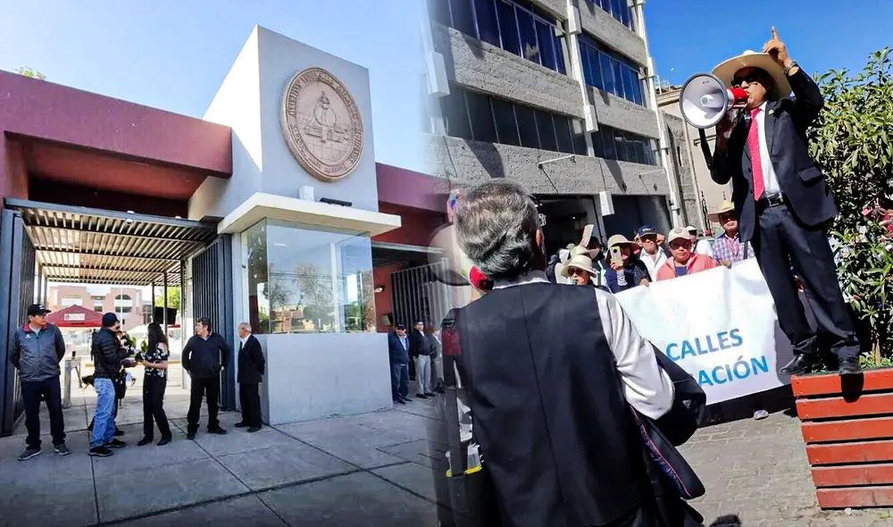 Sindicato Único de Docentes de la UNSA (Sudunsa), desde este martes, acata una huelga nacional indefinida. Foto: Frase Corta/ CID Noticias