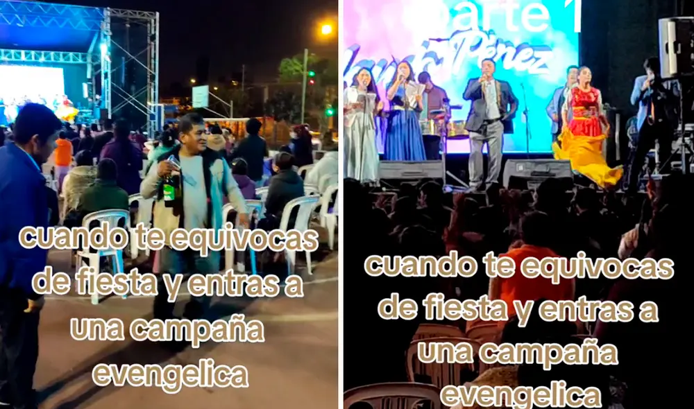 El hombre bailaba y no notaba que eran temas dedicados a Dios. Foto: composición LR/TikTok/@Juanfredyhidalgoc28 El hombre bailaba y no notaba que eran temas dedicados a Dios. Foto: composición LR/TikTok/@Juanfredyhidalgoc28