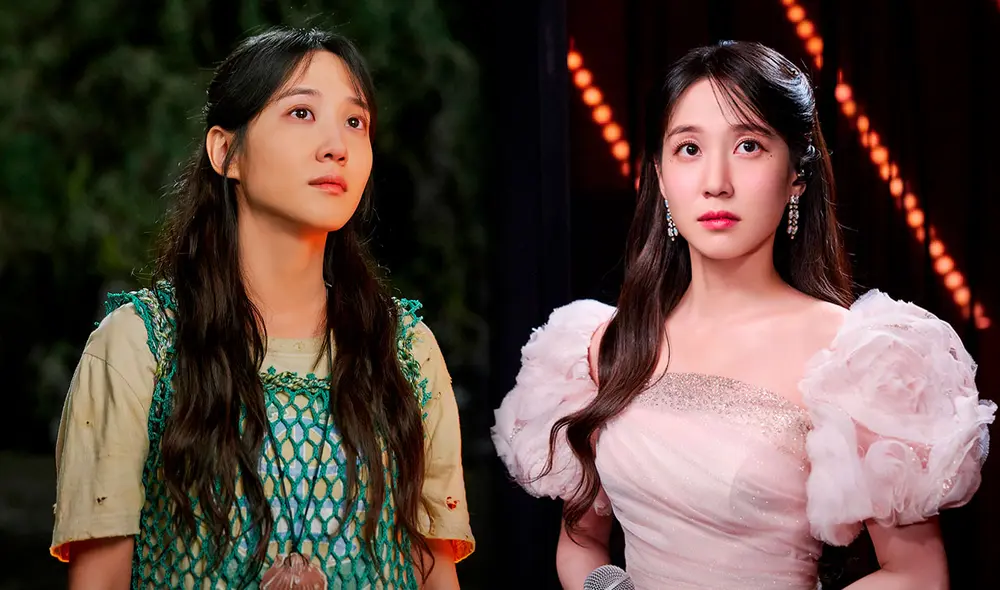 Park Eun Bin envía señales de SOS en el nuevo k-drama 'Castaway Diva'. Foto: tvN