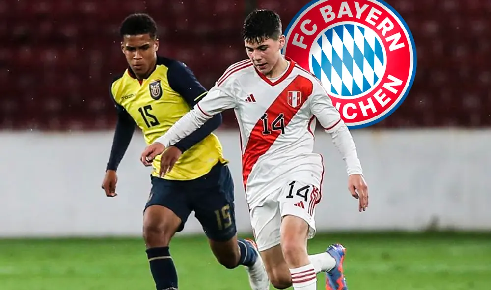 Felipe Chávez llegó a las inferiores del Bayern Múnich en el 2019. Foto: composición LR/Instagram/Felipe Chávez