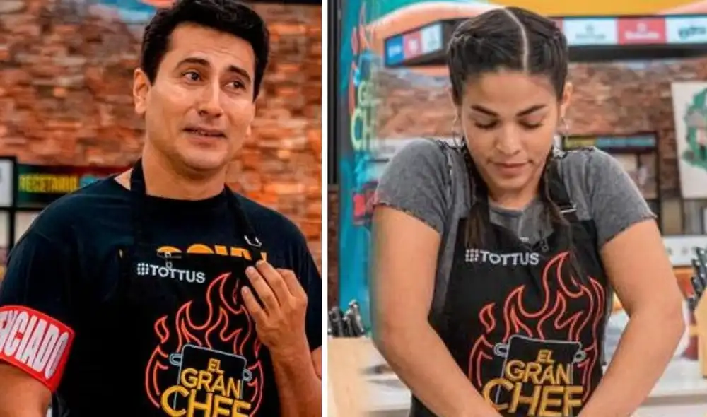 Armando Machuca y Sirena Ortiz no convencieron al jurado y pasaron a noche de sentencia en 'El gran chef: famosos'. Foto: Composición LR/Captura Latina Armando Machuca y Sirena Ortiz no convencieron al jurado y pasaron a noche de sentencia en 'El gran chef: famosos'. Foto: Composición LR/Captura Latina