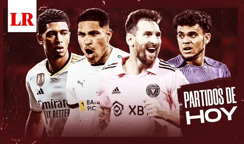 Conoce toda la programación de los partidos de hoy. Foto: composición LR Conoce toda la programación de los partidos de hoy. Foto: composición LR