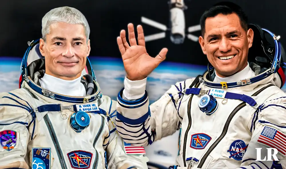 Mark Vande Hei regresó a la Tierra después de pasar 355 días en órbita terrestre baja. Foto: composición de Álvaro Lozano/NASA/EEI