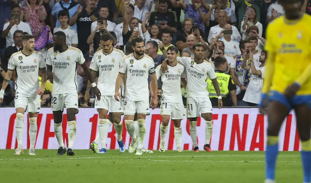 Real Madrid enfrenta a Las Palmas en el Santiago Bernabéu. Foto: EFE Real Madrid enfrenta a Las Palmas en el Santiago Bernabéu. Foto: EFE
