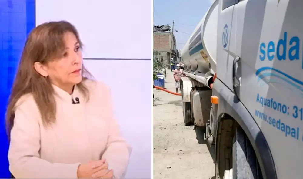La vocera se refirió también a las críticas y cuestionamientos que giran en torno a Sedapal. Foto: composición LR/Exitosa/Andina