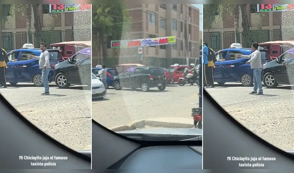 Servicial conductor ayuda a mejorar el tránsito. Foto: composición LR/@haroldlossio - Video: @haroldlossio Servicial conductor ayuda a mejorar el tránsito. Foto: composición LR/@haroldlossio - Video: @haroldlossio